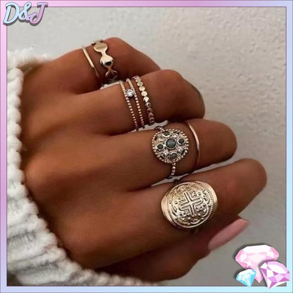 Diamonds & Jules Jewelry - 💎✨ Aztec Ring Set